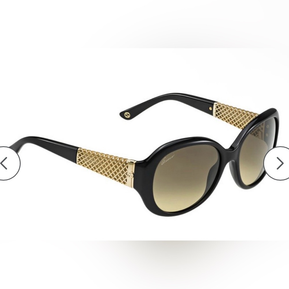 Authentic Gucci Sunglasses – Gold Plated Arms